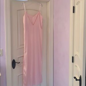 [Okiya] NWT open back slip dress